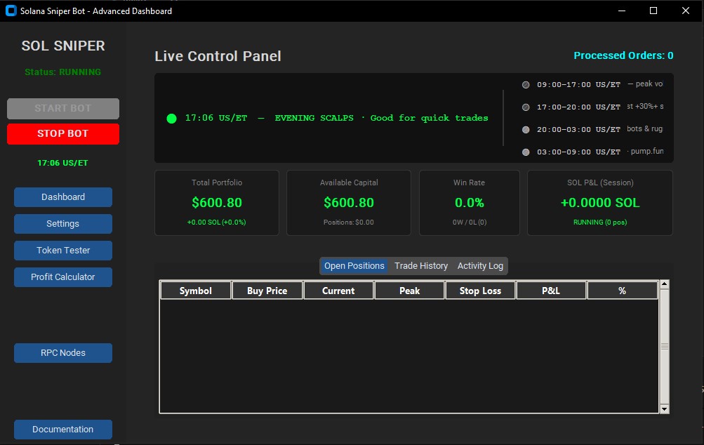 Ultimate Solana Sniper Bot | Lightning-Fast Auto-Buy Trader